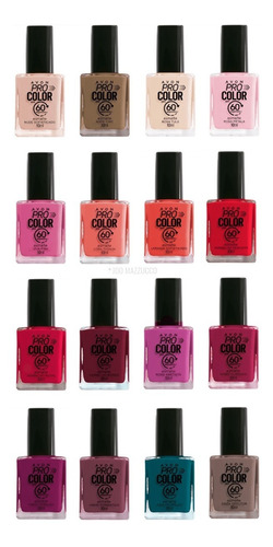 Avon - Pro Color 60 Segundos - Esmalte - Kit Com 4 Cores