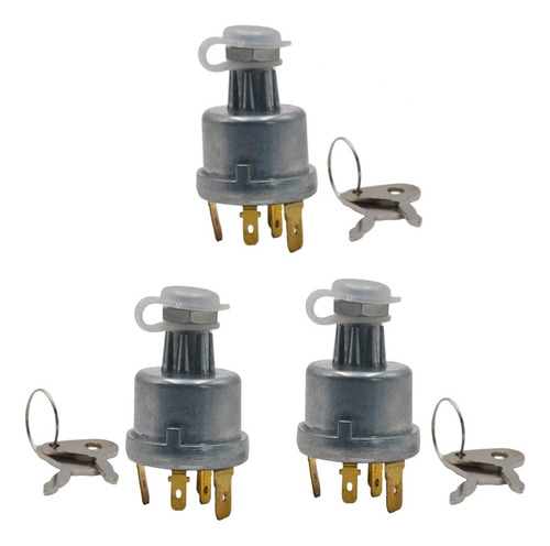 3 Piezas 12v / 24v Tractor 4 Posiciones Interruptor De