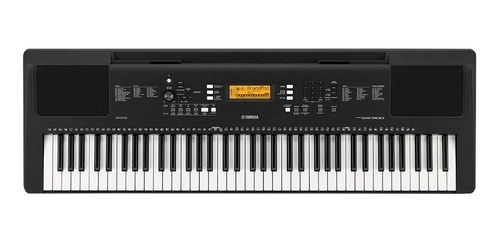 Imagen 1 de 3 de Teclado musical Yamaha PSR Series EW300 76 teclas negro