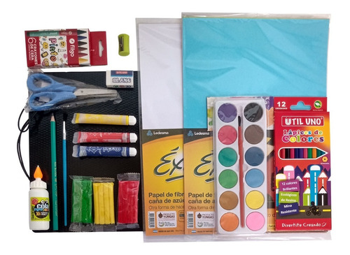 Kit Escolar Nº 16 Preescolar Jardín De Útiles