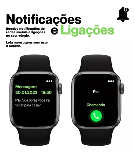 Smartwatch Novo Watch Series 8 Pro Nfc 45mm - Pronta Entrega