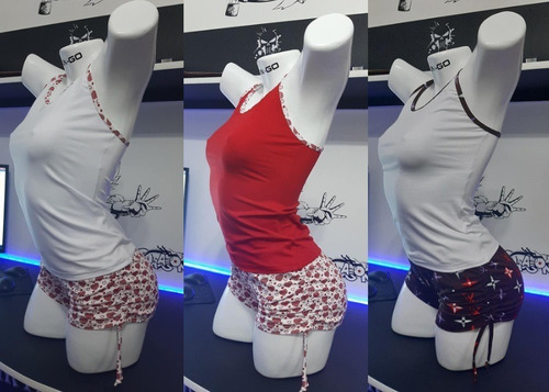 Pijama Para Damas Estilo Retro Lyan-go