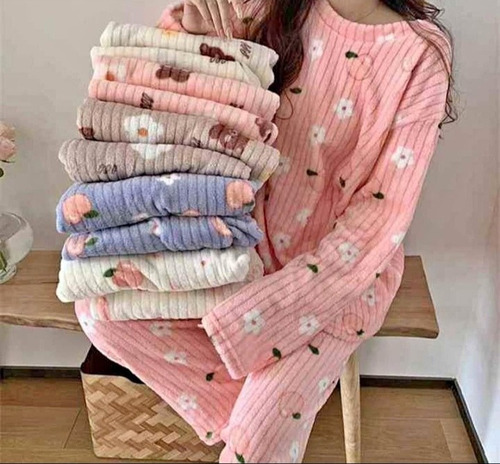 Pijamas Mujer Estampado Importados Tallas Estándar