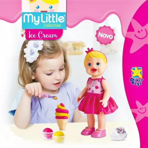 Boneca Bebê Sorvetinho Ice Cream Baby - Importados Lili