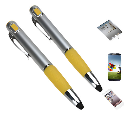 2pc X3 En 1capacitive Pantalla Táctil Stylus + Bolígrafo + L