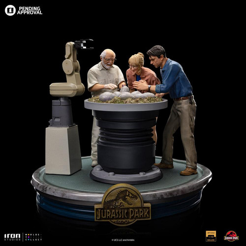 Dino Hatching Deluxe Jurassicpark Artscale 1/10 Iron Studios