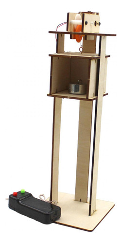 Diy Ascensor Juguete Elevador Eléctrico 100mmx100mmx280mm
