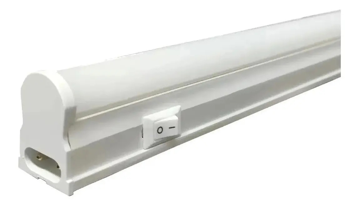 Liston Tubo Led Bajo Alacena Con Tecla 9w 60cm Candela Blanco Frío