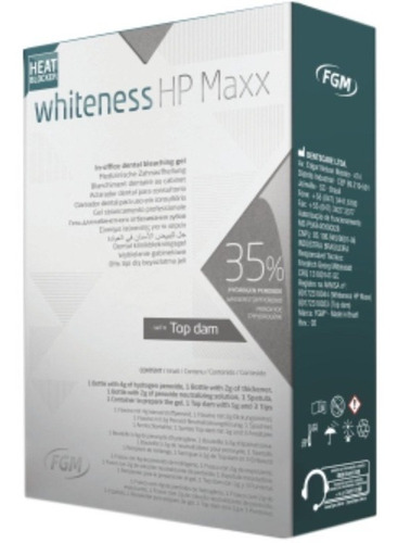 Blanqueamiento Dental Profesional Whiteness Hp Maxx 35% Fgm
