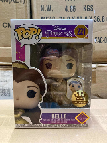 Belle 221 Beauty And Beast Disney Funko Pop Exclusive Nuevo