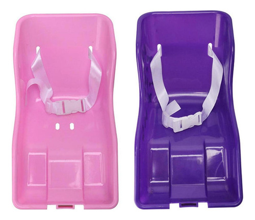 . Asiento Bicicleta Muñeca Con Calcomanías Rosado