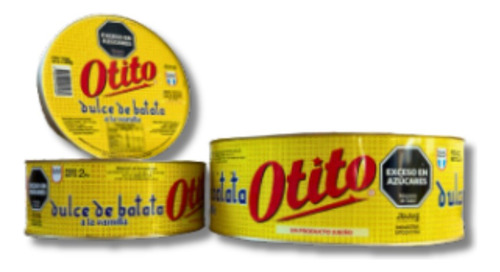 Batata Vainilla Con Chocolate Otito Lata 700g