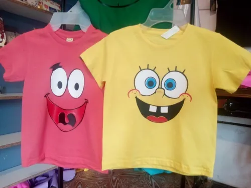 Playeras bob esponja y patricio best sale