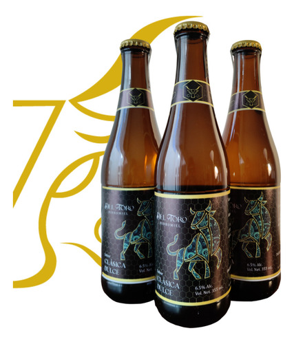 Hidromiel Del Toro Clásica 8.5º De Alcohol