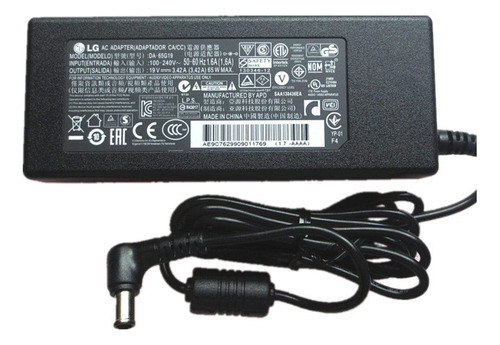 Fuente Transformador Para  Tv LG 0riginal 19 Volts Excelente