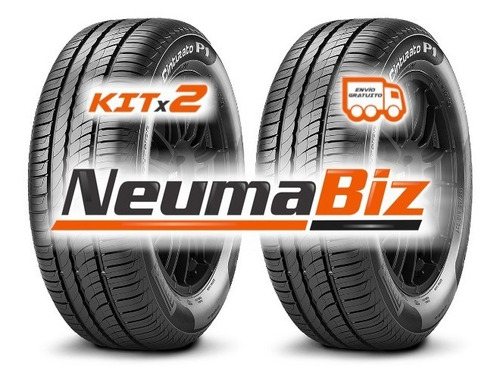 Imagen 2 de 5 de Kit X 2 Pirelli 185/65 R15 92h Cinturato P1 Neumabiz