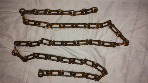 Cadena De Bronce Antigua Para Arañas (Usado)