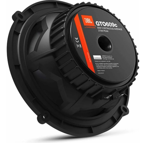 Set De Medios 6.5 Pulgadas Jbl Gto 609c 90w Rms