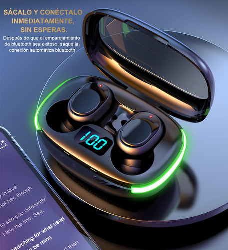 Audifonos Inalambricos,audífonos Bluetooth Con Función Carga