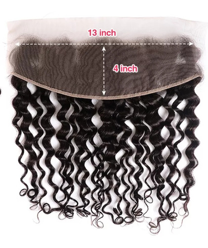 Lace Frontal 13x4 De Cabello Natural 100% Humano 16 Pulgadas