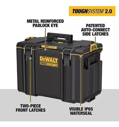 Caixa Organizadora Grande Toughsystem 2.0 Dwst08400 Dewalt