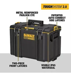 Comprar Caixa Organizadora Grande Toughsystem 2.0 Dwst08400 Dewalt no Mercado Livre