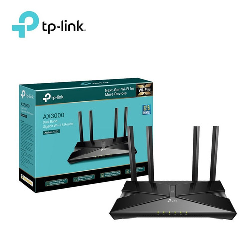 Router Tp-link Archer Ax50 Wi-fi 6 Doble Banda Ax3000