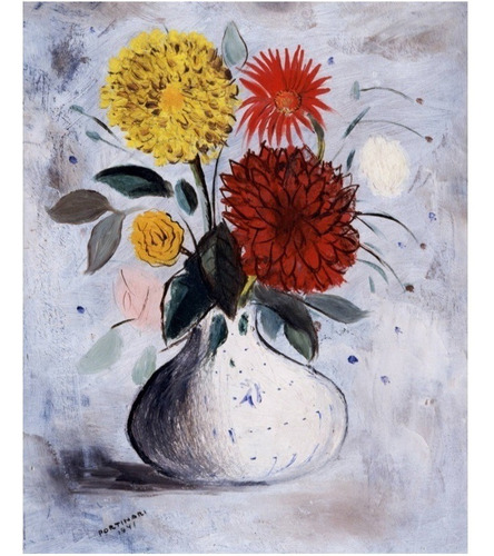 Poster Arte Hd 65cmx85cm Portinari - Obra Flores 1941