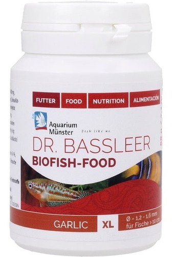 Ração Dr. Bassleer Biofish-food Garlic Extra Grande Xl 170g