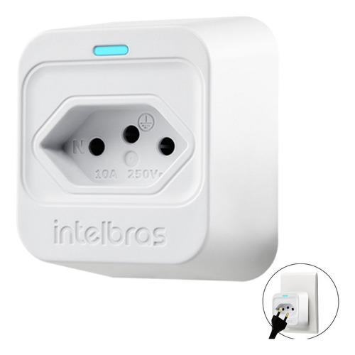 Protetor Eletrônico Tomada Dps Eps 301 Br Bivolt Anti Surto