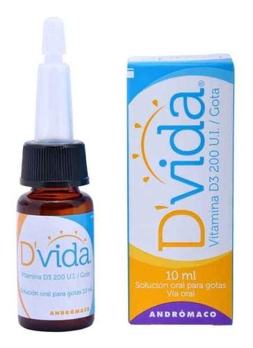 Dvida D3 Gotas Vitamina D3 200ui/gta X10ml