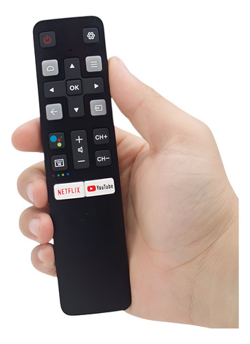 Control Remoto Tcl Smart Tv Rc802v Android Smart