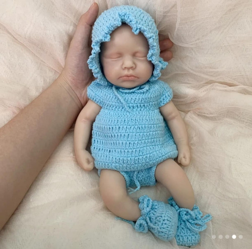 Bebé Reborn Original Silicona Sólida Realista Boy Tony Doll