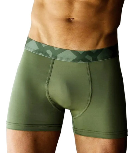 Boxer Hombre Xy Microfibra Liso Art. 3691