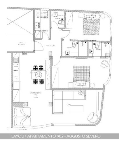Imagem 13 de 15 de Apartamento Com 2 Quartos Suítes Área À Venda, 85 M² Glória - Aea2715