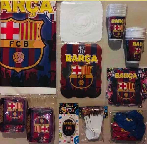 Decoración Fiesta Fútbol Club Barcelona Barca