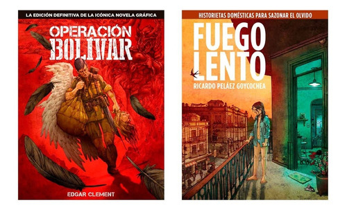 Operación Bolívar (sc) + Fuego Lento Cómics Mexicanos