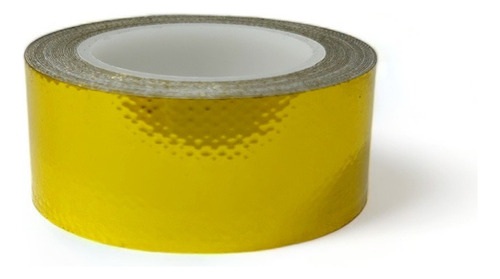 Rolo Fita Adesiva Refletora Termica Gold Tape 2,54x49