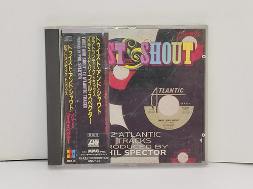 Various  Twist & Shout 12 Atlantic Tracks Cd Jap Obi Usado