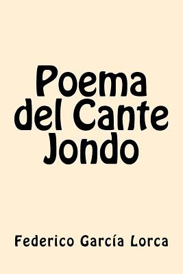 Libro Poema Del Cante Jondo - Lorca, Federico Garcia
