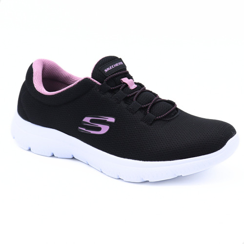 Tenis Para Mujer Skechers 3026229 Color Negro