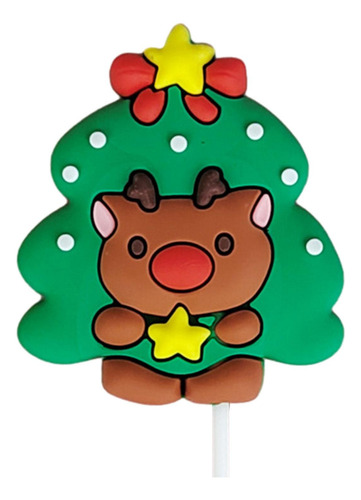 4 X 6 Adornos Para Tartas De Navidad, Decoración 4 Piezas