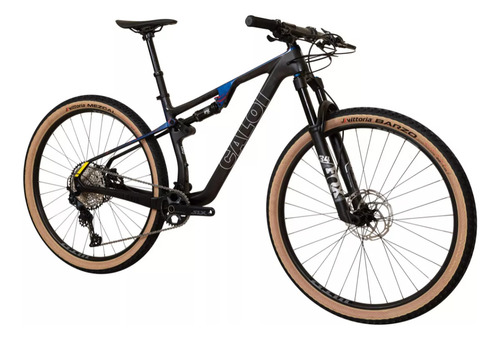 Bicicleta Aro 29 Caloi Carbon Fs Team 2024 Tm