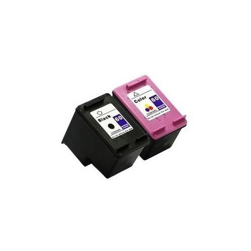 Pack 2 Cartuchos Para 60xl D2500 D2530 D2545 | Marca Alpha