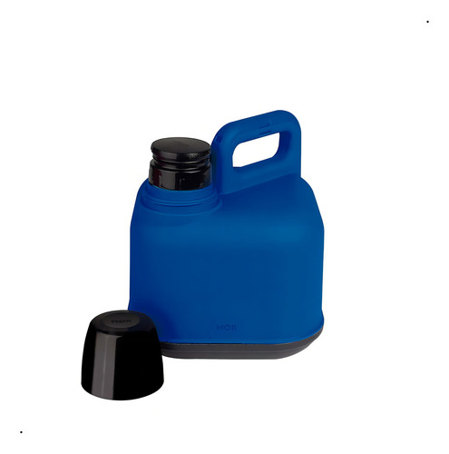 Garrafa Agua Gelada Cafe Galao Termico 3 Litros Azul Mor