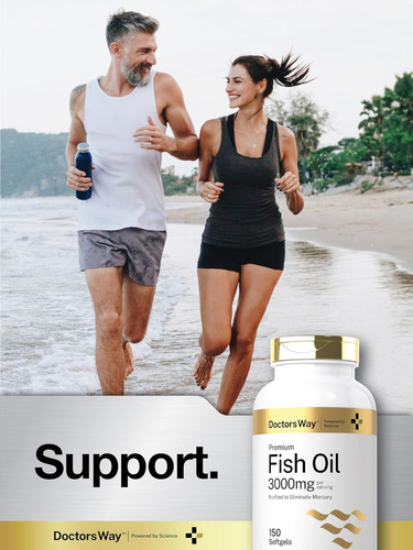 Aceite De Pescado 3000 Mg Doctors Way Premium