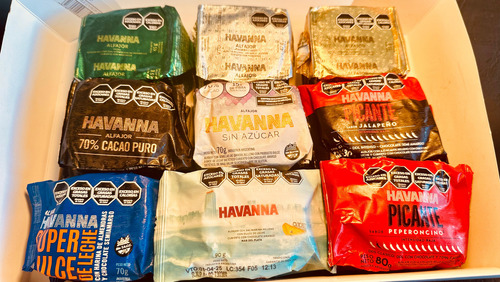 Caja 18 Alfajores Havanna Degustacion Premium Surtidos
