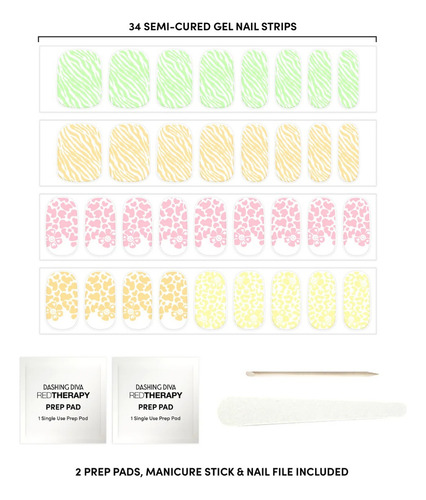 Uñas Adhesivas Glaze Art -wild Thang