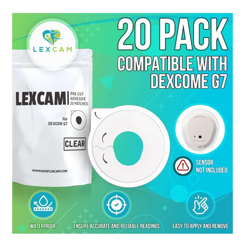 Parches Adhesivos De Lexcam Precortado Para Dexcom G7, Of Y