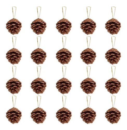 comprar Adornos Navideños En Forma De Piña De Pino Unomor, 36 Piezas